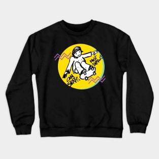 Can Skate #1 waves Crewneck Sweatshirt